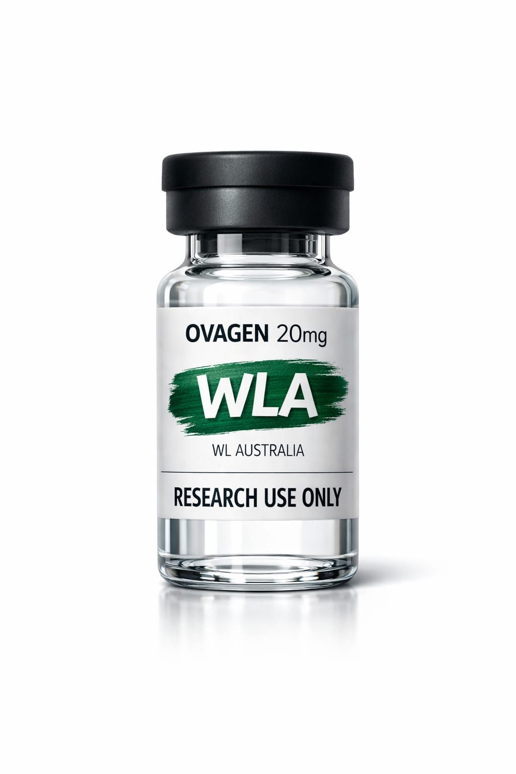 Ovagen 20mg research peptide product vial