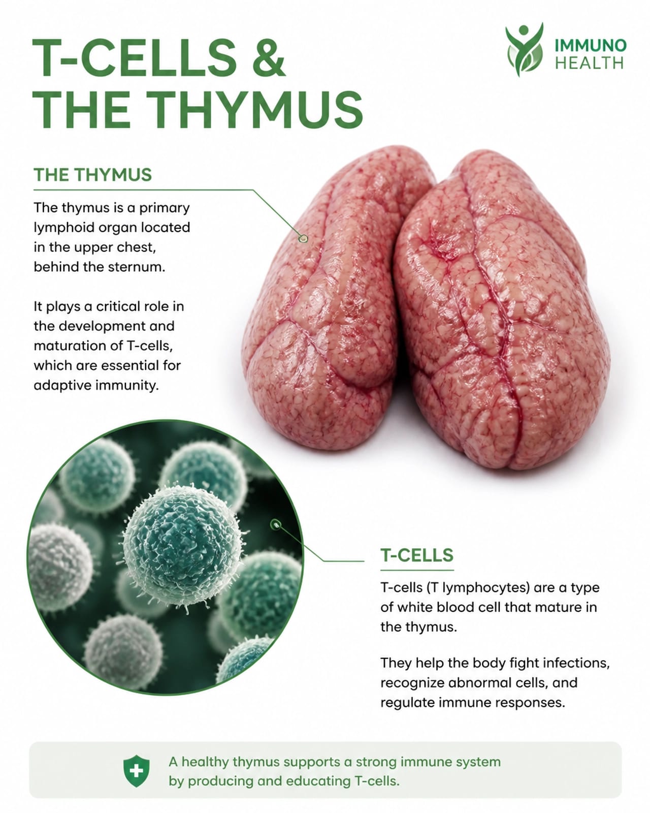 Scientific visualization of the thymus and T-cell activity