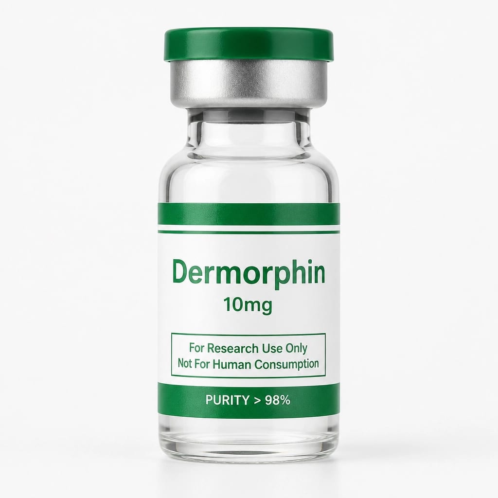 Dermorphin 10mg product vial