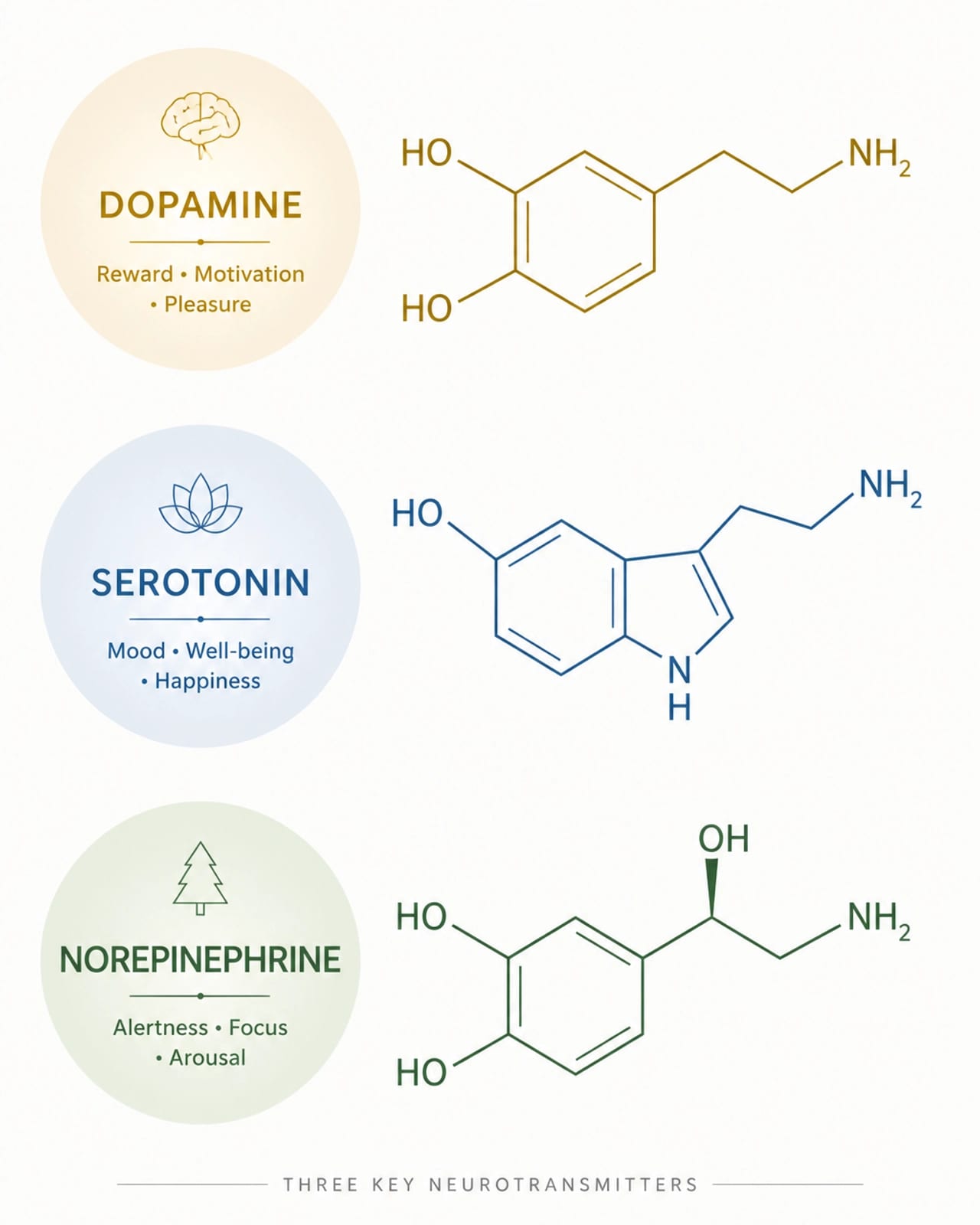 The Triple Neurotransmitter Profile