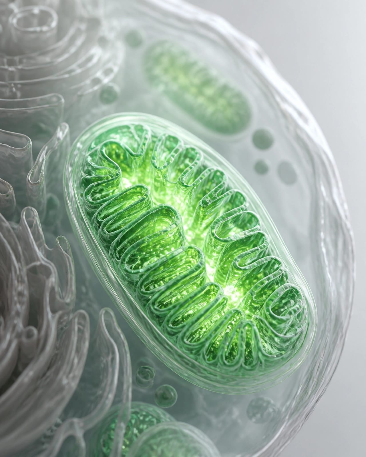 Clinical visualization of mitochondrial biogenesis