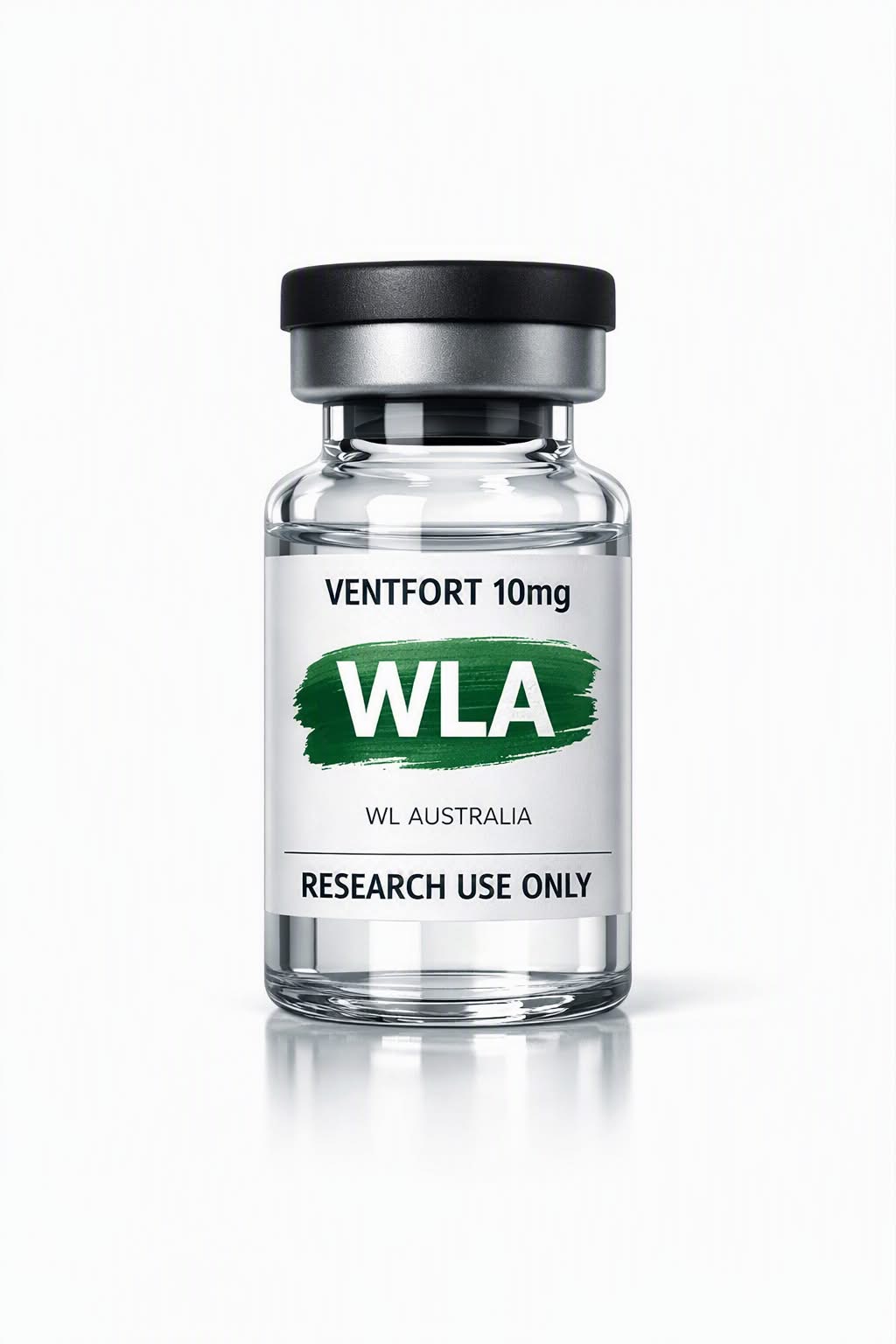 Ventfort 10mg research peptide vial