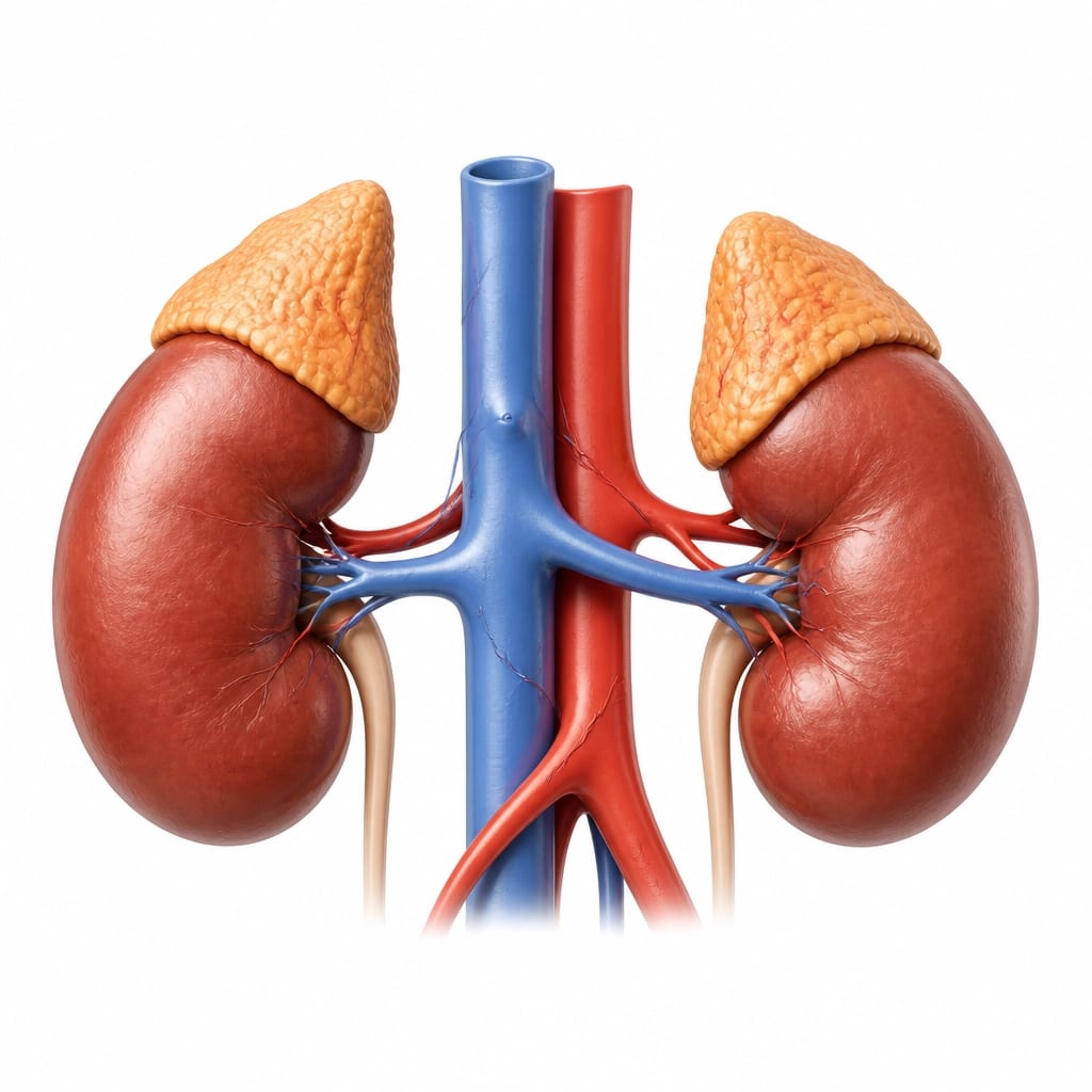 Adrenal Glands Anatomy