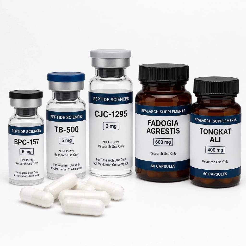 Scientific Research Vials and Capsules