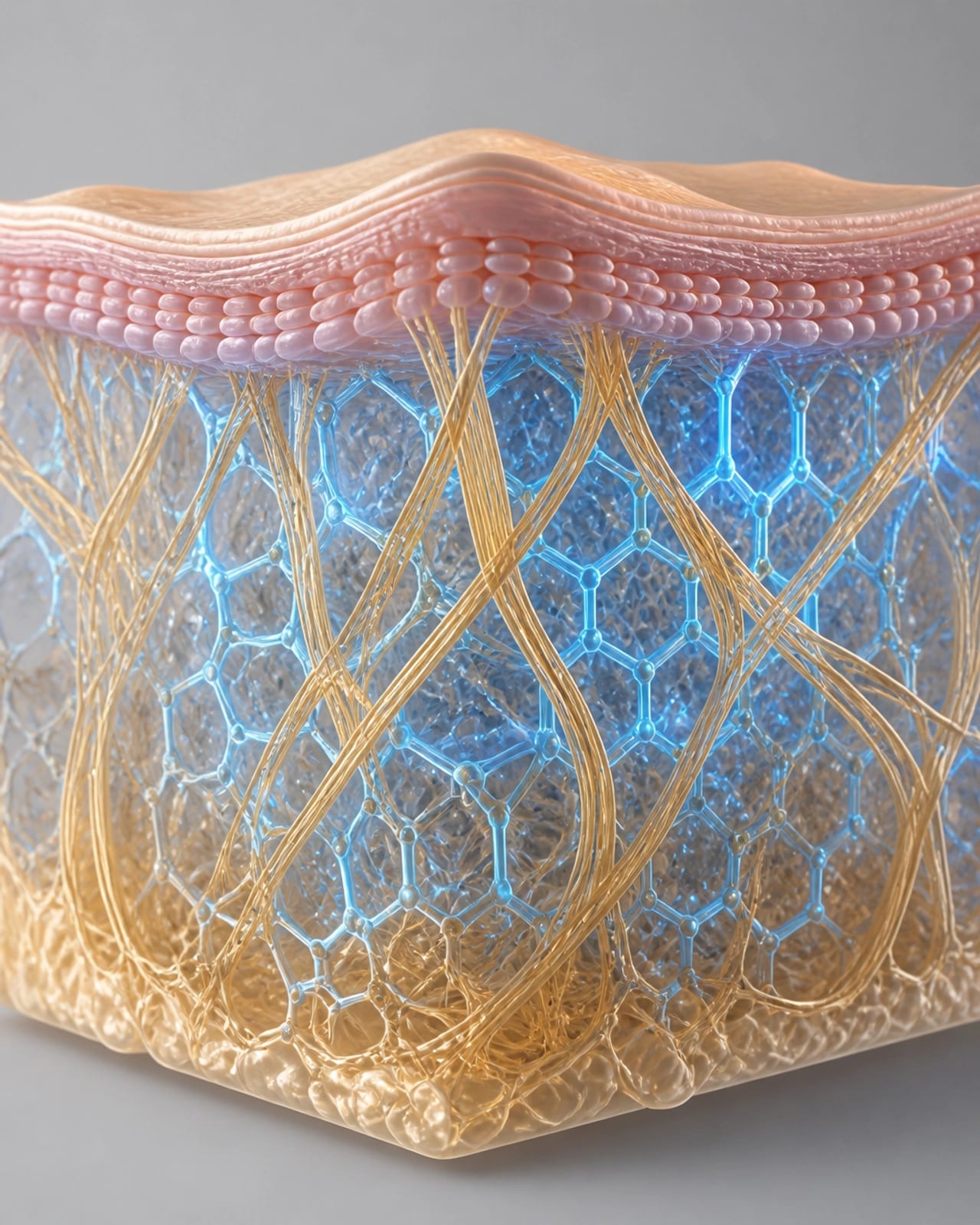 Molecular Matrix and Collagen Structures