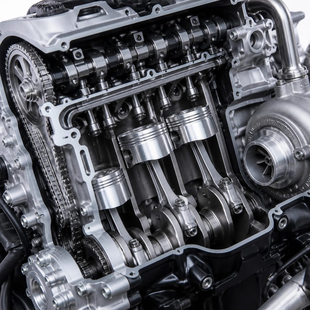 Metabolism analogy - High performance car engine