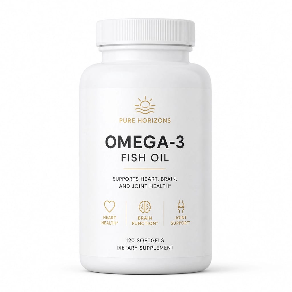 A minimalist supplement bottle representing Orforglipron