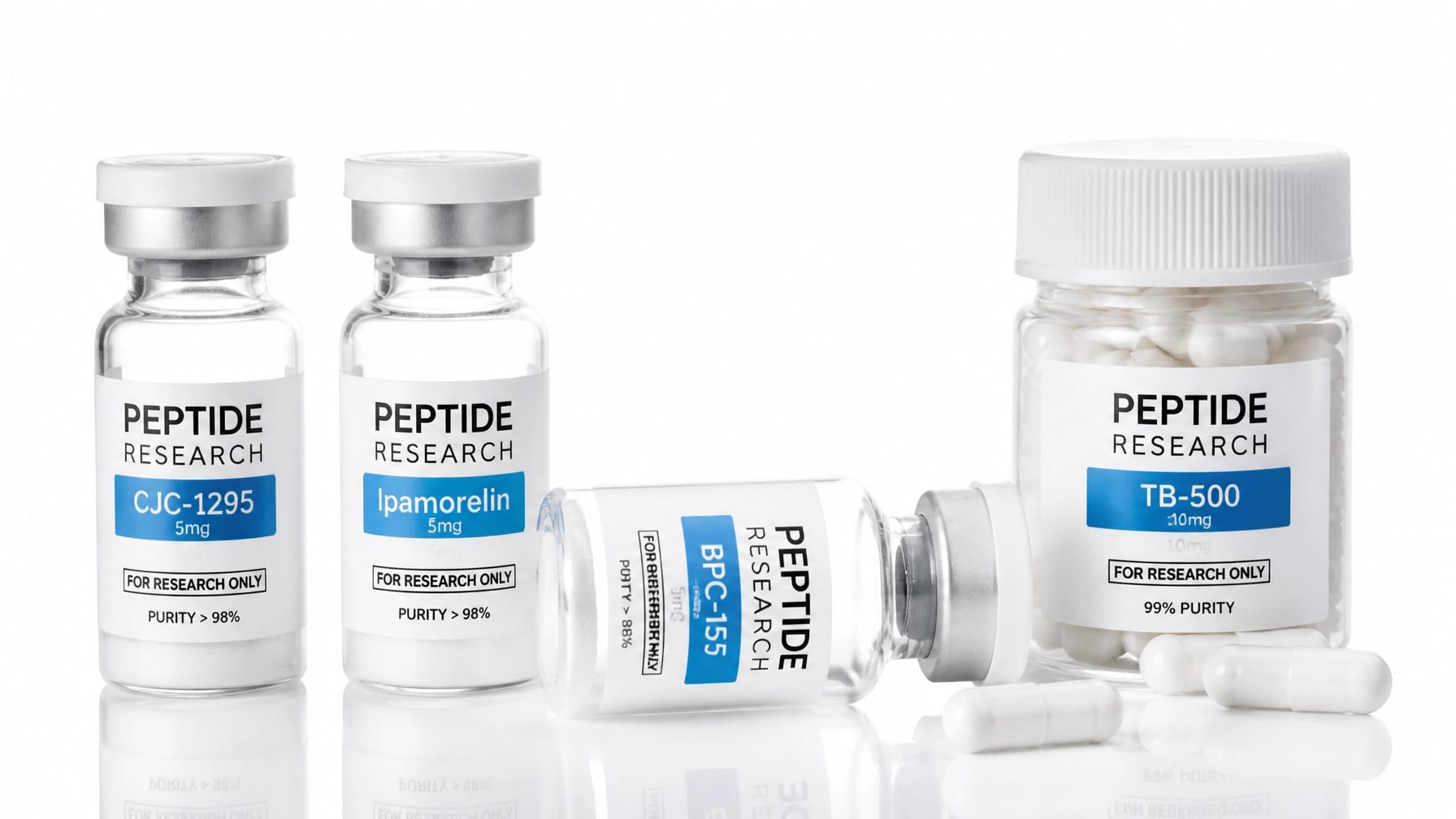 Peptide Research Vials
