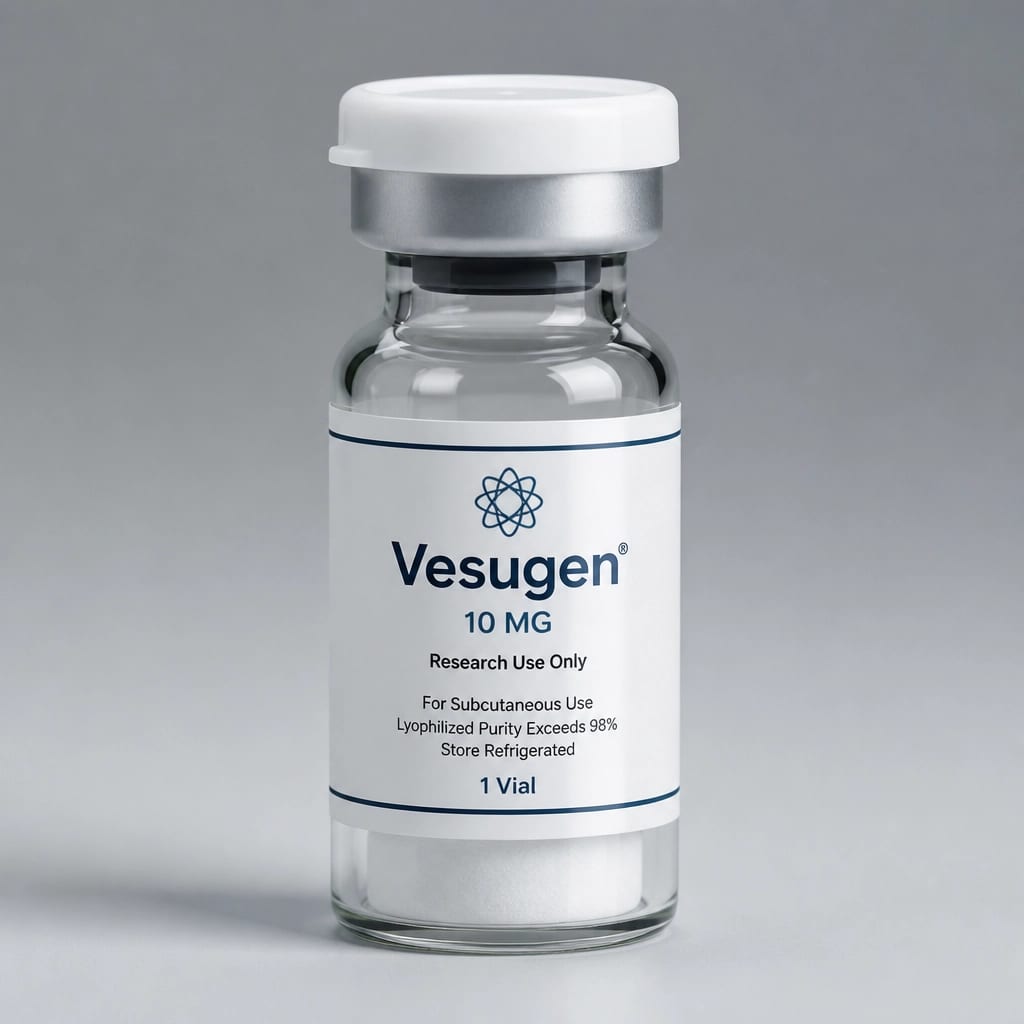 Vesugen clinical peptide vial